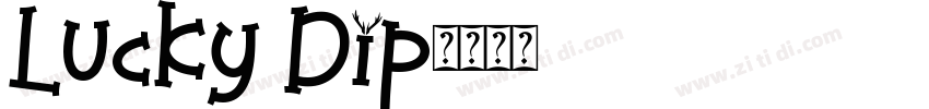 Lucky Dip字体转换